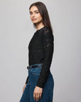 CECELIA FLORAL LONG SLEEVE TEE