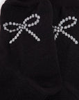 GLITTER BOW SOCKS