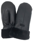 FAUX SHEARLING MITTEN