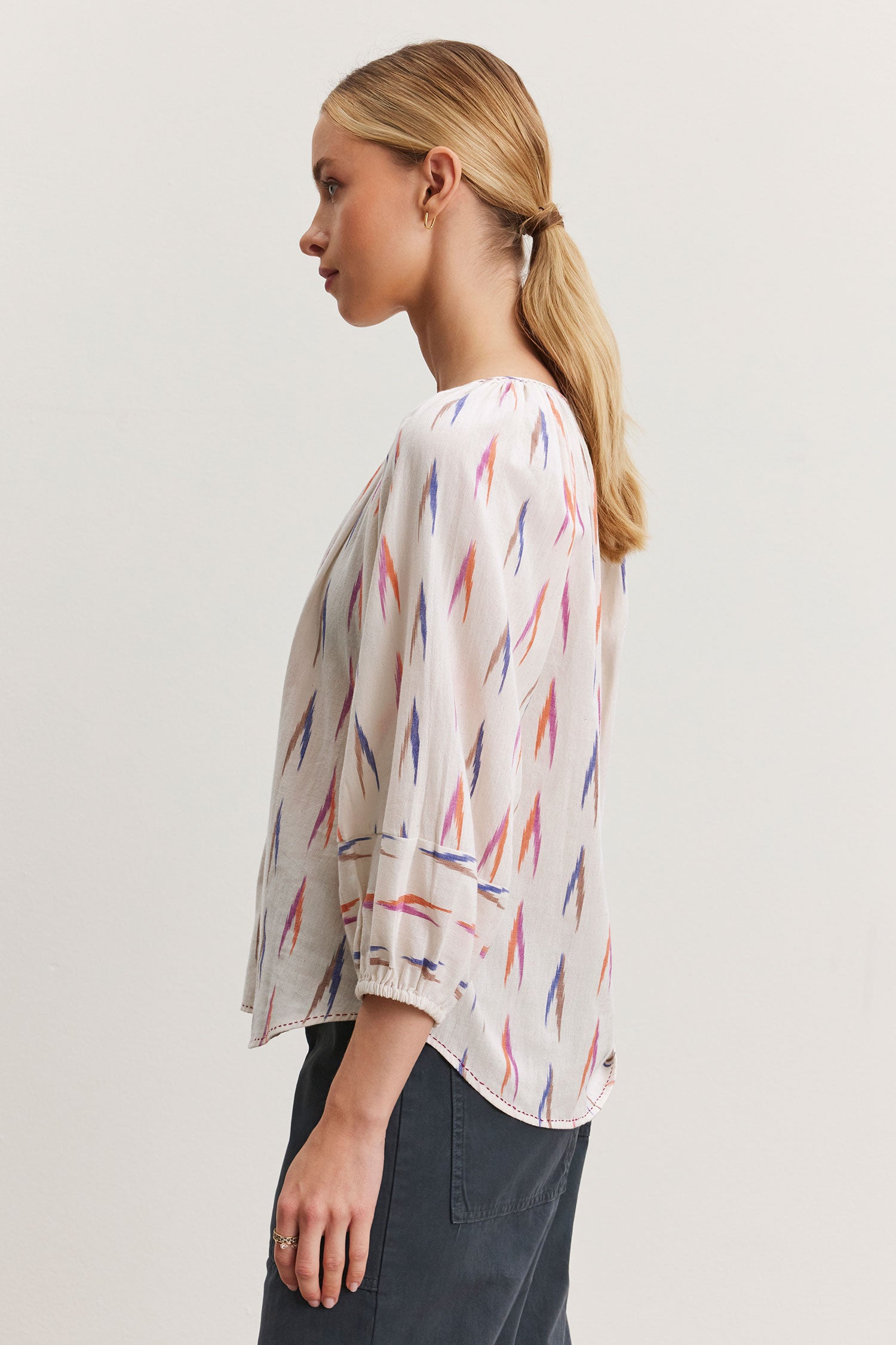 IKAT WEAVE BLOUSE