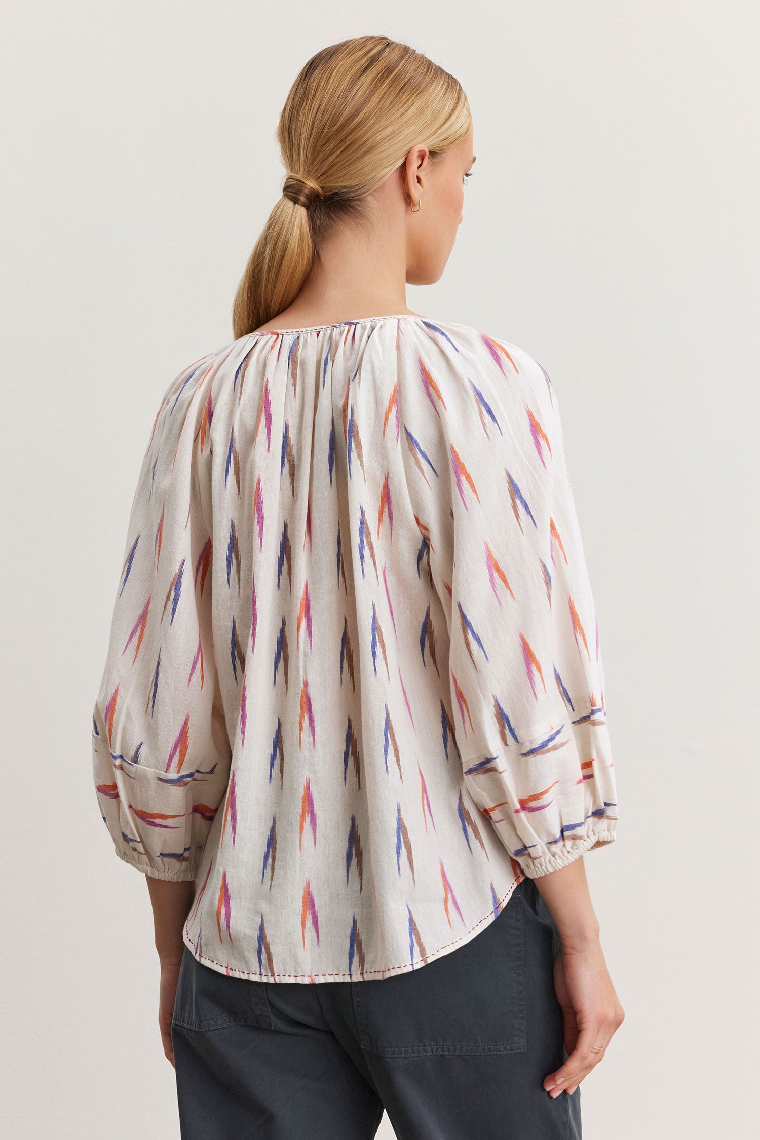 IKAT WEAVE BLOUSE