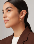 TONI HINGED HOOP EARRINGS