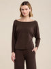 CECILIA KASHMIR KNIT BOATNECK TOP
