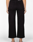 SAVANNAH WIDE LEG JEAN IN FOREVER BLACK