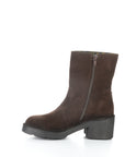 NORE SUEDE BLOCK HEEL BOOT