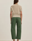 ALEXIS TWILL PANT WITH DARTED KNEE