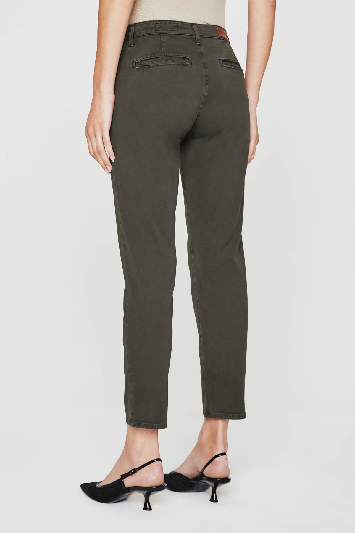 CADEN TAILORED TROUSER IN SULFUR STONE BROWN