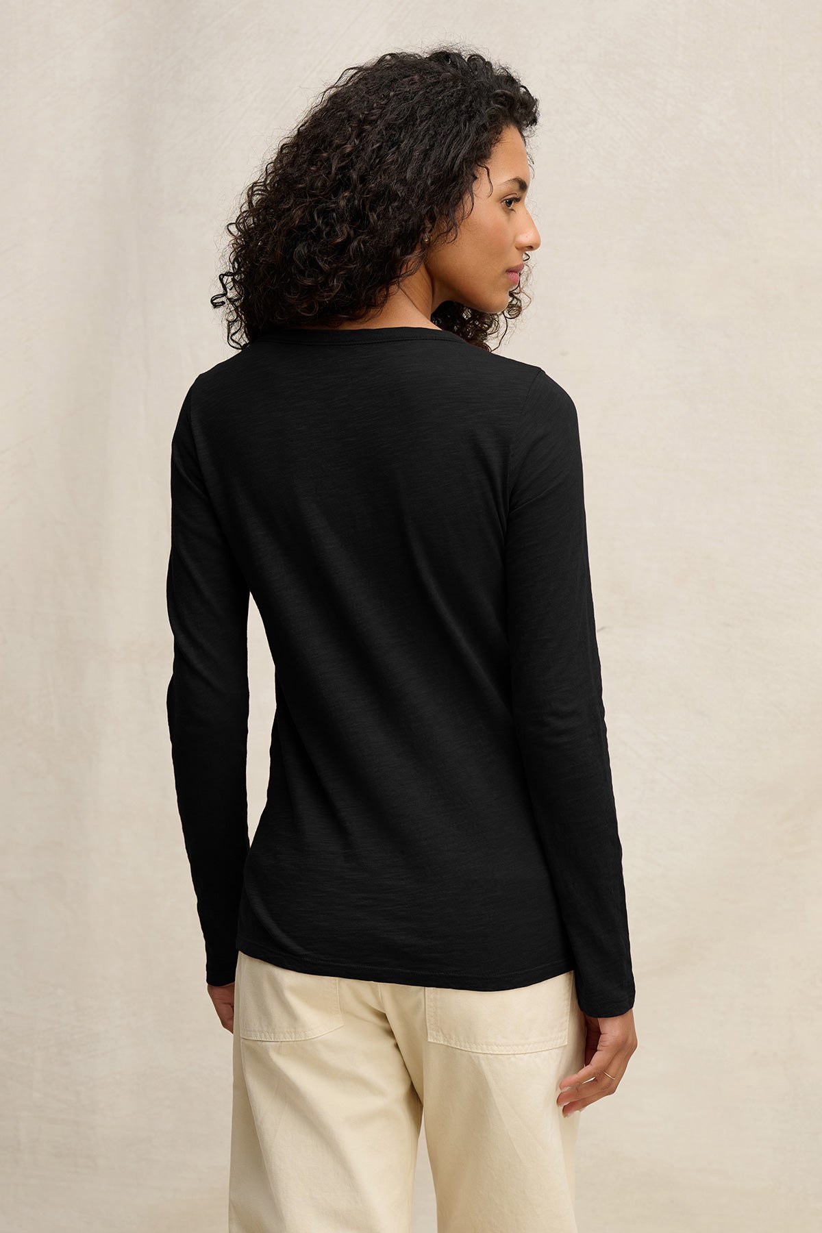 LIZZIE ORIGINALS LONG SLEEVE CREW NECK TEE