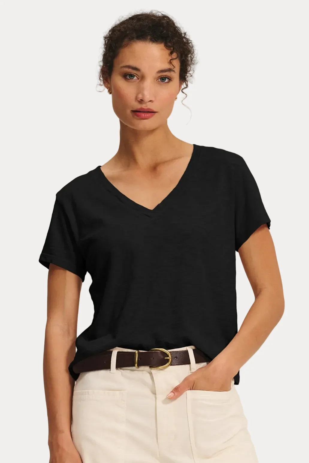 ELISHA ORIGINALS V-NECK TEE