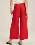 LOLA WOVEN LINEN PANT