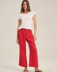 LOLA WOVEN LINEN PANT