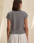 TASH YARN DYE JERSEY STRIPE TEE