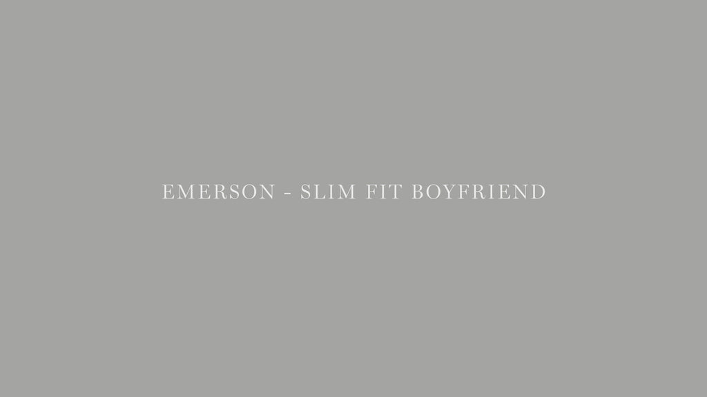 citizens of humanity emerson slim boyfriend jean in blue ridge fit video