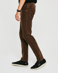 ag jeans tellis modern slim brown corduroy side